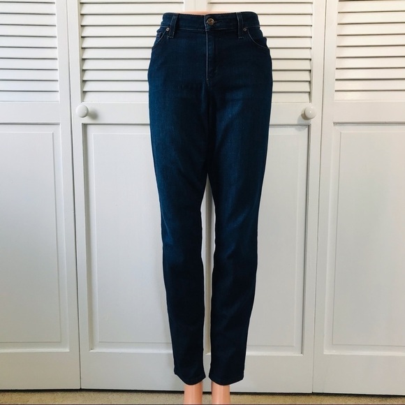 JOE’S JEANS Dark Blue Cotton Blend Jeans Size 30 - Picture 1 of 9
